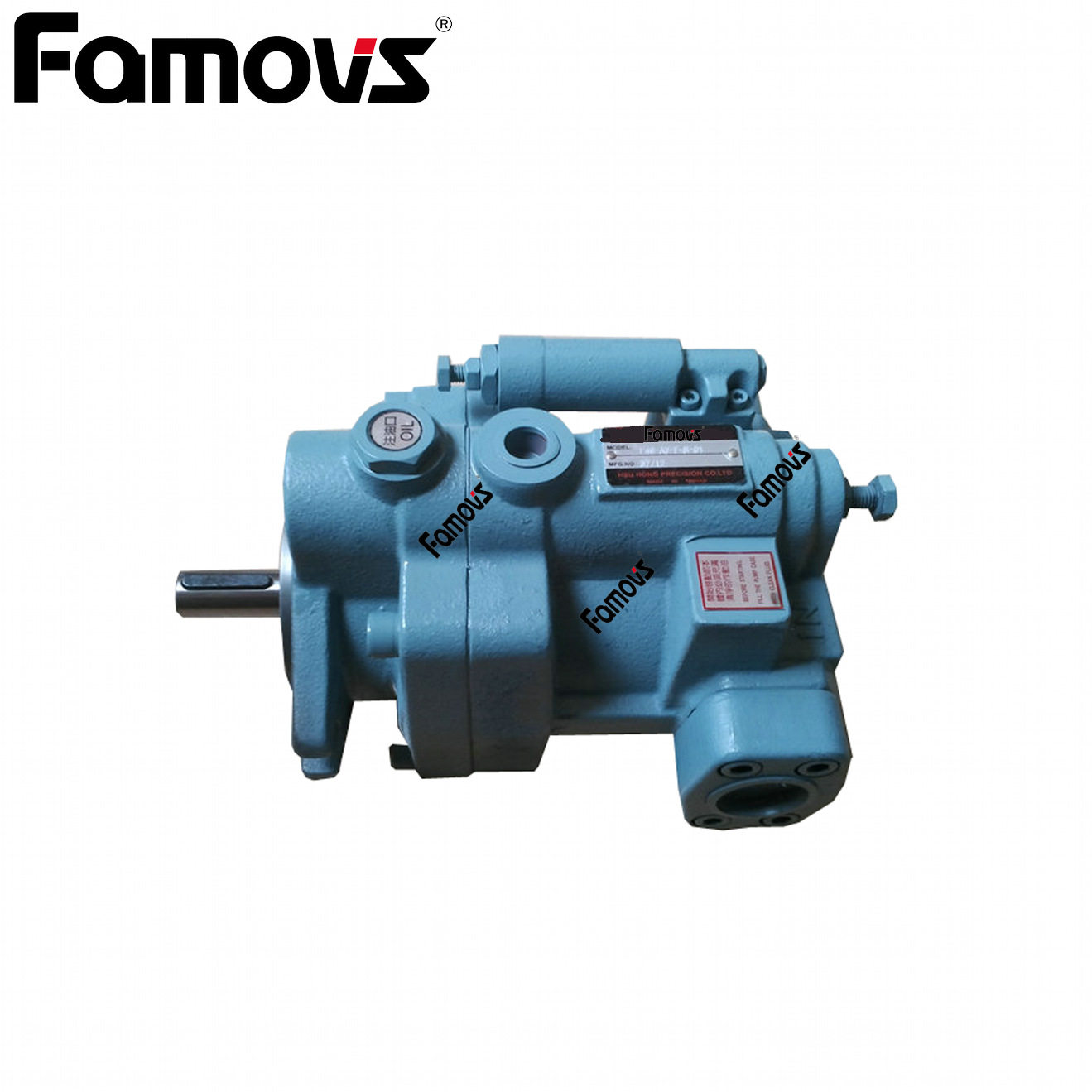 P16-A2-F-R-01供应台湾Famovs柱塞泵 具有自动压力补偿 压力可调