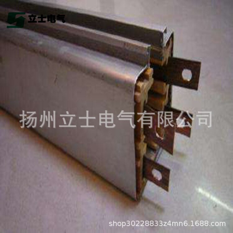 DHGJ多极铝合金壳复合型管式滑触线HXTL多级4极10平方4-10导电轨