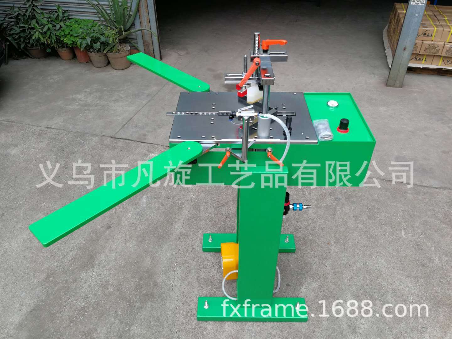 钉大框特大行程 高效 精密画框钉角机 P3 钉角机
