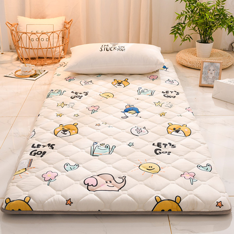 速发可折叠加厚睡垫地觉榻榻米床垫宿爬打地铺婴儿童爬舍行垫无味