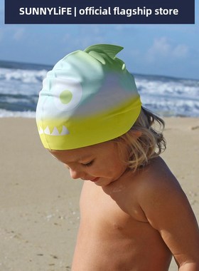 速发男全店三件七折】Su拉ife儿童【泳帽防水硅胶防l伸泳帽