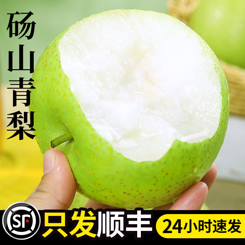梨子新鲜水果正宗砀山青梨当季顺丰包邮整箱翠冠梨皇冠梨雪梨香梨