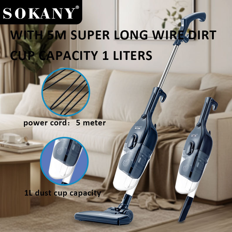 出口吸尘器家用2in1手持式吸尘器客厅厨房除尘器有线13043sokany