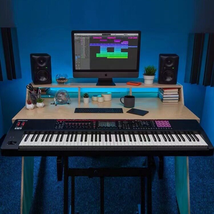 Roland罗兰电子合成器FANTOM-06/07/08工作站全配重MIDI编曲键盘