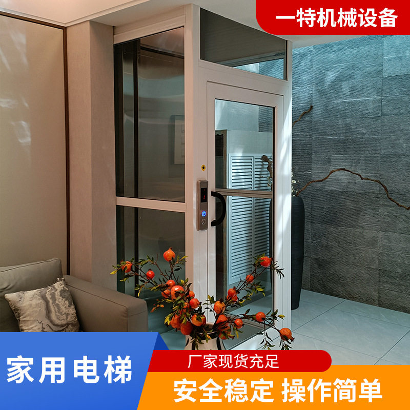 定制曳引家用电梯家庭别墅电梯三四五六层观室外观光小型电梯