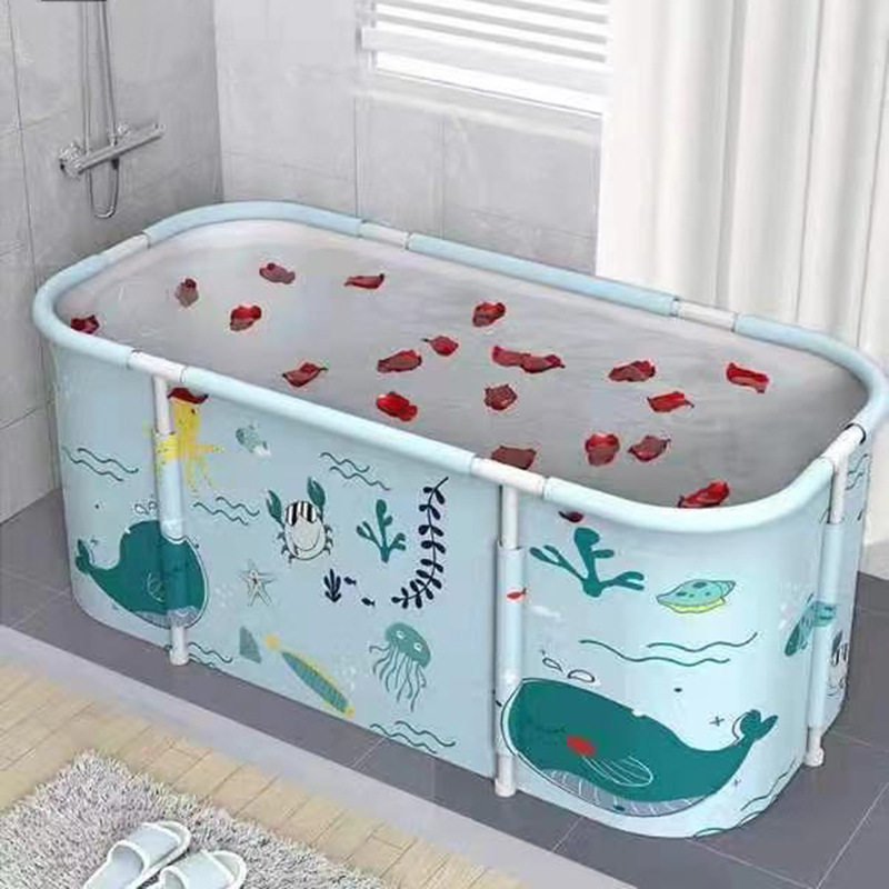 成人家用折叠浴桶 秋冬汗蒸桑拿泡澡桶 加厚加棉坐浴用沐浴桶