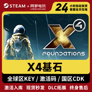 X4基石激活码steam全球区入库全DLC X4: Foundations 国区