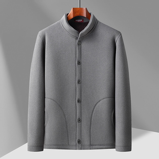 2024年中老年外套男冬款 棉衣保暖一体棉服男 羊羔绒外套加厚爸爸装