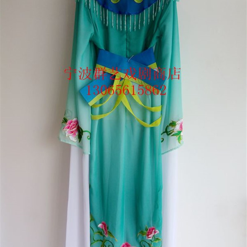 速发新款戏剧古装越剧黄梅戏豫剧花旦小旦影视剧戏服戏曲服小姐衣