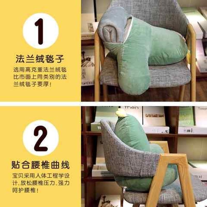 现货速发床头抱枕被子两用靠枕办公室靠背垫椅子汽车孕妇护腰靠背