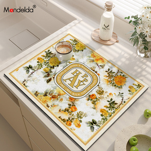 速发满得达水房沥厨垫咖啡机水杯控吸水垫速干水槽洗碗池垫水垫餐