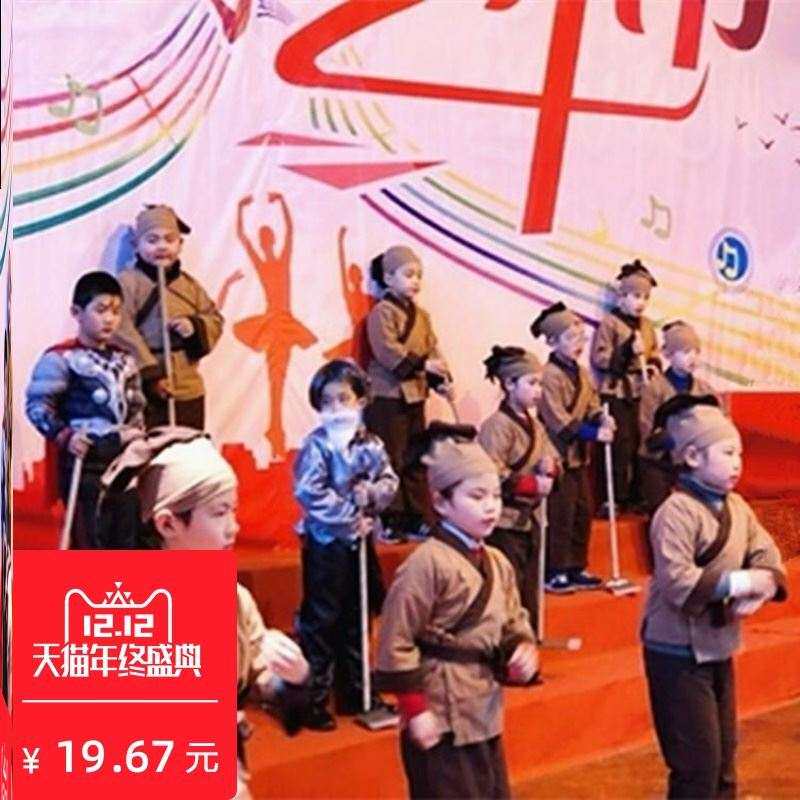 速发锄头道具儿童塑料儿童玩具小锄头舞台道具表演幼儿园悯农守株