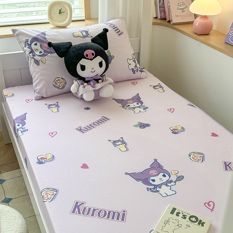 速发纯棉人笠2024新款四季通用学生宿舍单床AB版床垫套0x10