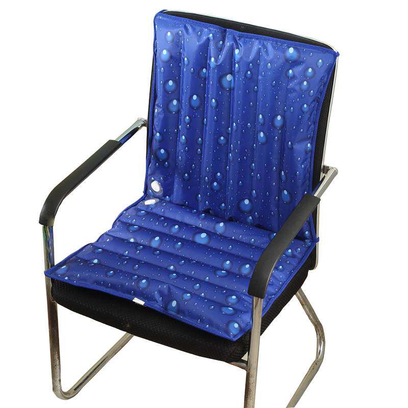 速发夏天冰垫带靠背夏季大坐垫凉垫通风办公室屁垫上班点透气