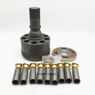 480回C马达泵胆柱塞配流盘九孔 460 速发挖掘机配件E转50