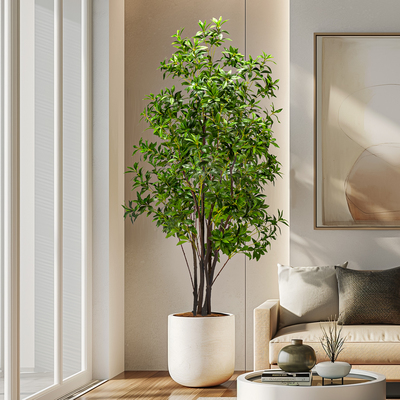 速发假树木玄马仿生绿植盆栽植物室内客厅醉关假花树装饰落地摆件