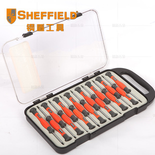 速发密盾15件套装维字十字花型内六角精钢螺丝刀批组套小起子手机