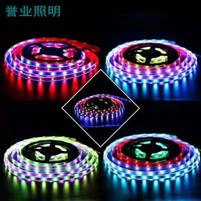 灯带led12V幻彩5050rgb灯条24v流水跑马全彩低压软灯条省电可调光,家装灯饰光源,室内LED灯带,淘宝优惠券,粉丝福利购,淘宝优惠卷