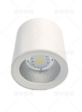 火车站50WLED明装筒灯60W80W100W雨棚灯免开孔集散厅照明筒灯