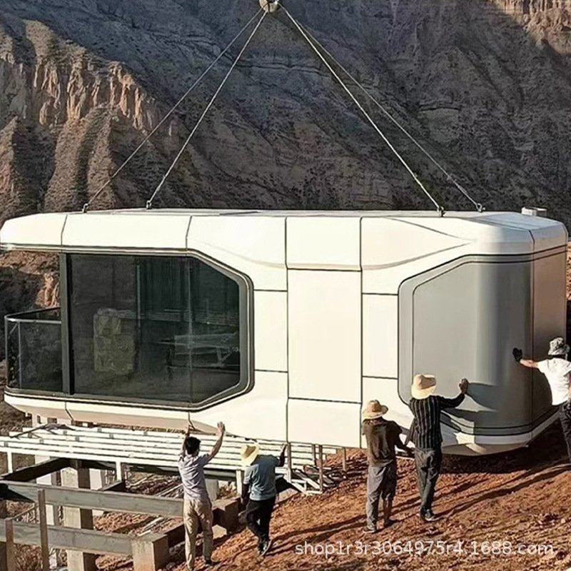 太空舱移动民宿集成智能酒店户外网红双层房可移动太空舱源头厂家,商业/办公家具,民宿酒店太空舱/苹果舱,淘宝优惠券,粉丝福利购,淘宝优惠卷