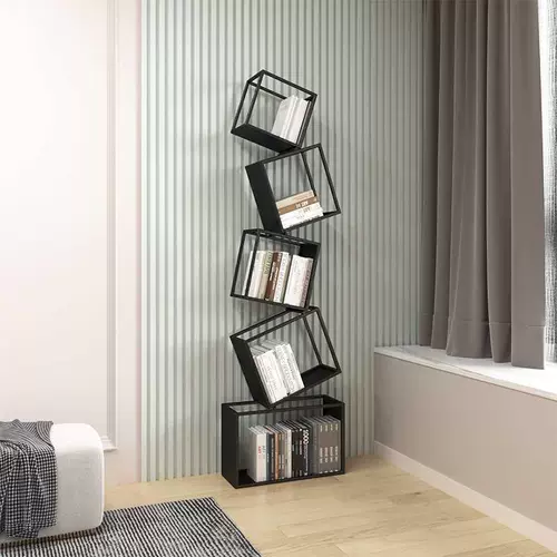 Creative Alien Crooked Frame Network Red Turn Corning Книжная полка гостиная современная простая железная угловая книга шкаф