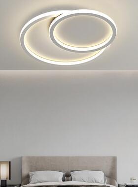 2025新款LED吸顶灯简约现代北欧白色创意个性艺术书房卧室房间灯