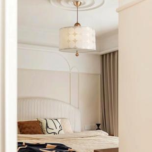 法式 复古中古吊灯卧室灯主灯餐厅灯书房房间主卧奶油风灯具