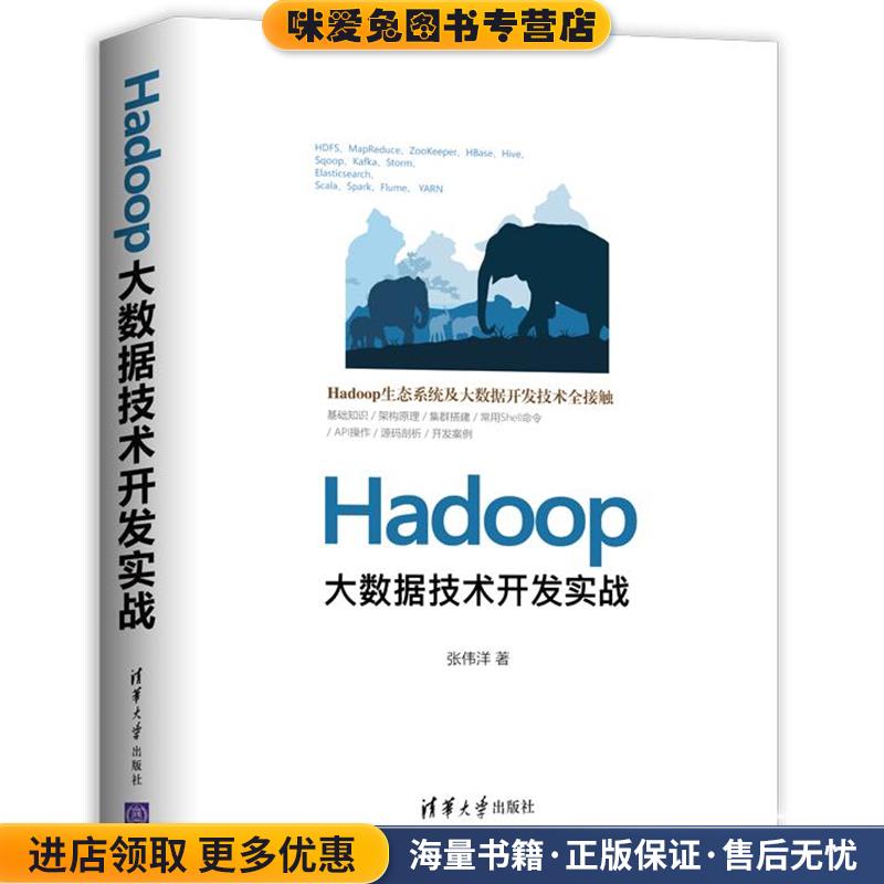 Hadoop大数据技术开发实战张伟洋 著清华大学出版社9787302534020