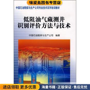 低阻油气藏测井识别评价方法与技术(正版收藏品)中国石油勘探与生产公司 编石油工业出版社9787502155346