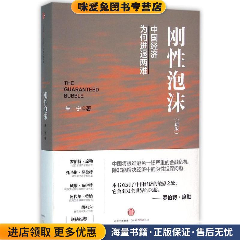 刚性泡沫(正版收藏品)朱宁中信出版社9787508660356