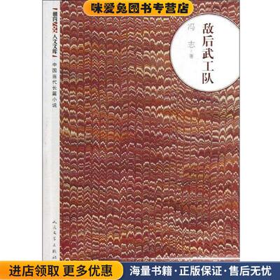 敌后武工队(正版收藏品)冯志 著人民文学出版社9787020094318