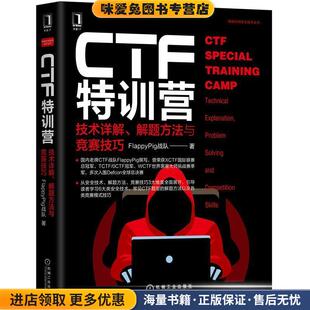 正版 解题方法与竞赛技巧 收藏品 FlappyPig战队 社9787111657354 CTF特训营 著机械工业出版 技术详解