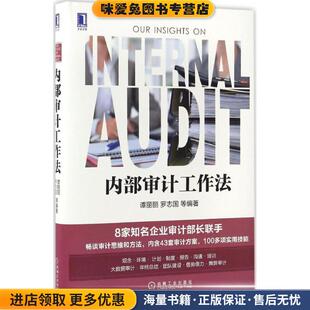 内部审计工作法(正版收藏品)谭丽丽 罗志国机械工业出版社9787111558453