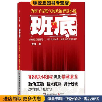 班底(正版收藏品)洪放　著湖南文艺出版社9787540452582