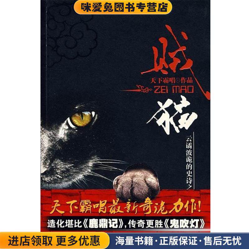 贼猫(正版收藏品)天下霸唱 著安徽文艺出版社9787539630809