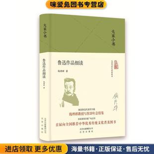大家小书 鲁迅作品细读(正版收藏品)钱理群 著北京出版社9787200130843