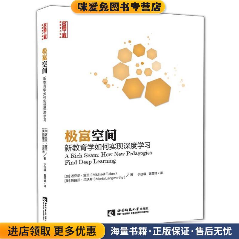 极富空间-新教育学如何实现深度学习(正版收藏品)迈克尔·富兰西南师范大学出版社9787562177128