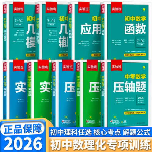 2026实验班数学中考压轴题初中