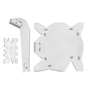 角度样板 3件套 量角尺 角规 车刀量规钻头顶角规不锈钢