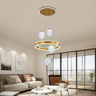 北欧2025新款现代简约小灯笼照明餐厅客厅吊灯中山古镇厂家