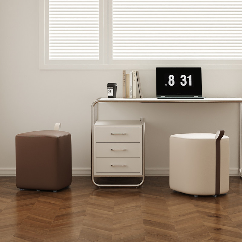 速发化妆凳梳妆台椅子生卧室靠背椅轻级奶油风奢高感小凳子