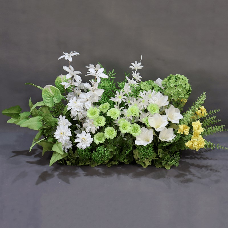 速发新款婚系婚庆花排地道花森礼花柱花艺路引花美陈装饰活动排具