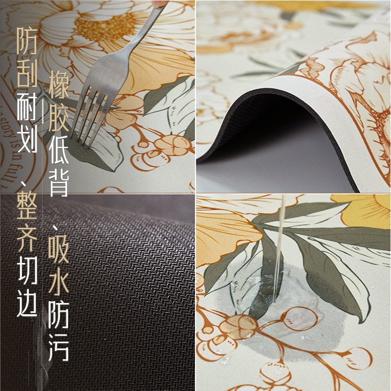 速发茶禅茶旗中式茶旗垫桌意茶室茶席吸水垫布茶台装饰布桌几长条