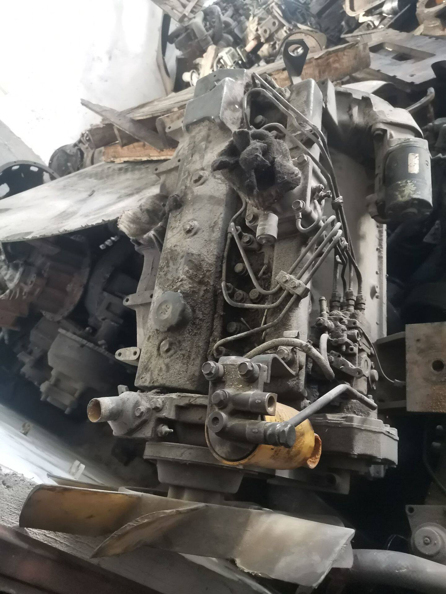 6D102 发动机总成波箱拆车件 6D95/4D95 4D94E发动机总成拆车件