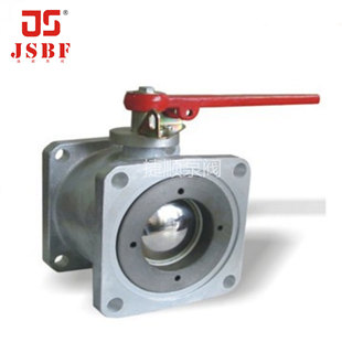 洒水车方法兰槽车球阀 不锈钢油车 Q41F 10L方法兰槽车球阀铝合金