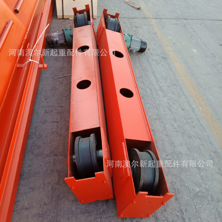 厂家销售 单梁行走装置梁头  200/300/400轮端梁