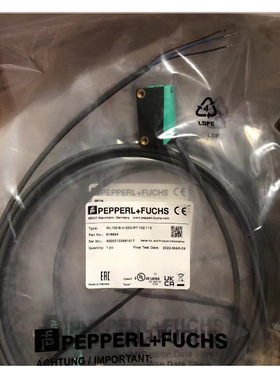 P+F倍加福光电开关ML100-8-H-250-RT/102/115背景抑制传 感器