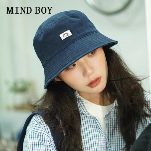 MIND BOY日系渔夫帽防紫外线女春夏季户外遮阳防晒盆帽男百搭帽子