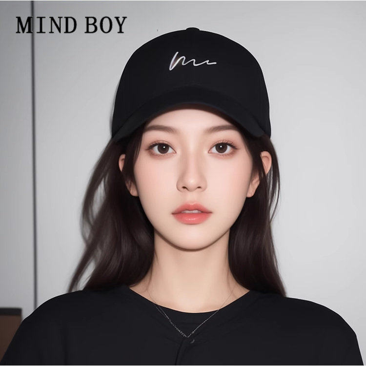 MIND BOY黑色棒球帽女2帽子