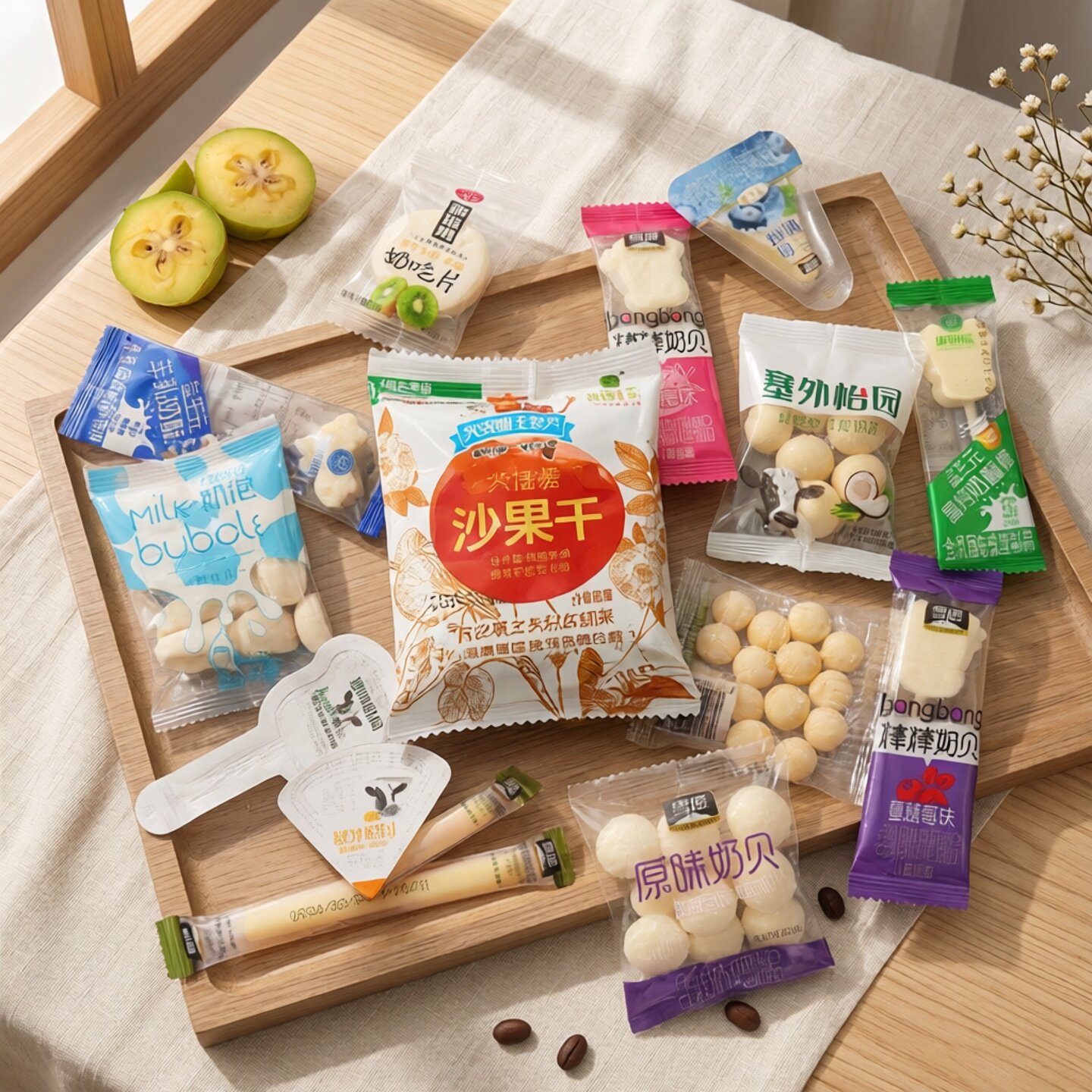 混合装奶制品多种口味
